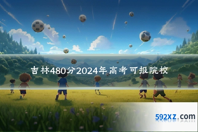 吉林480分2024年高考可报院校