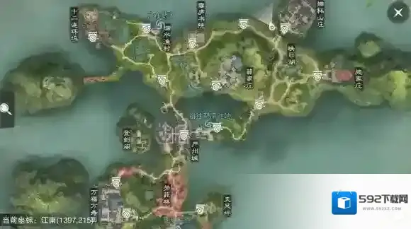 楚留香手游9.9在哪打坐 9月9日坐观万象打坐修炼地点坐标