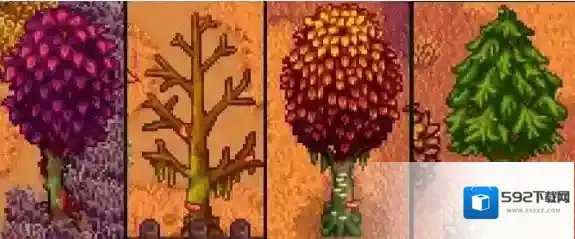 星露谷物语树木