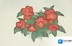 桃源深处有人家浅粉