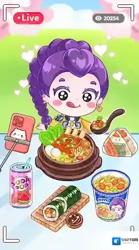 吃播达人模拟器吃播直播