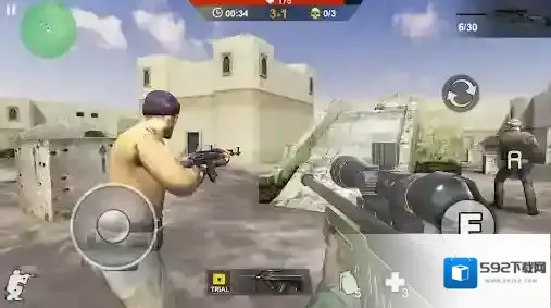 射击突击战争敌人