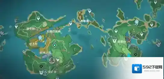 原神稻妻地图怎么开