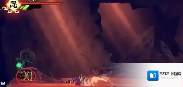 超级忍反攻的斩击推向