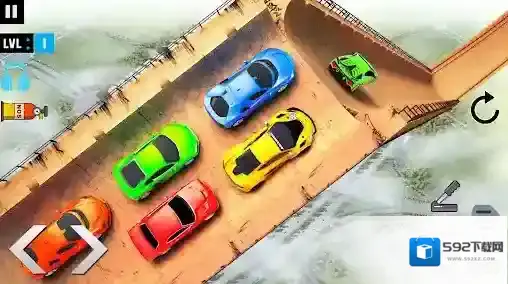 超级坡道汽车特技赛车