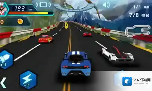 奥特曼铠甲飞车游戏