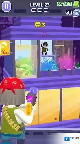 直升机逃脱3D敌人