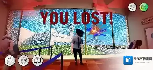 机场安检员乘客