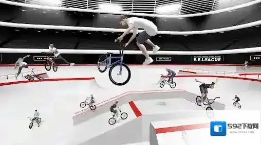 小轮车空间骑行