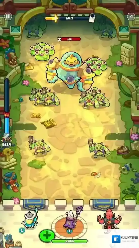 城墙守卫战怪物