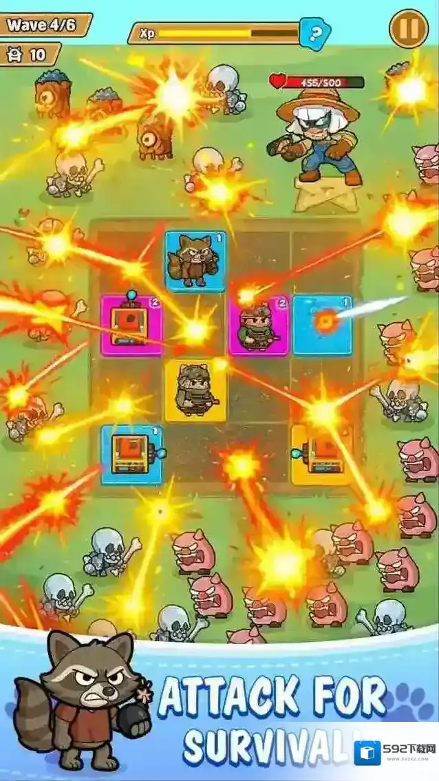 动物防卫战角色