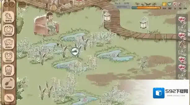 青蛙庇护所家具