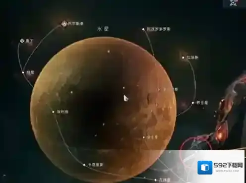 星际战甲地图上