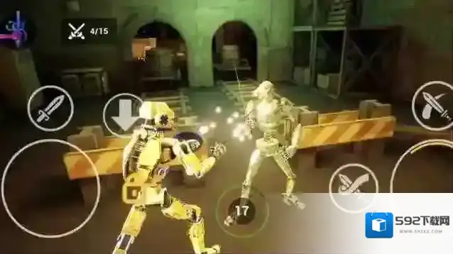 机器人剑术对决机器人