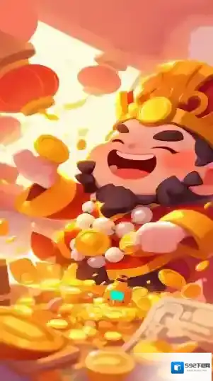 财神送满福财神