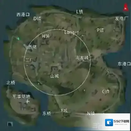放逐游戏大逃杀地图怎么看 放逐游戏大逃杀看地图方法