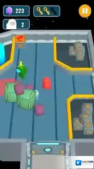 在我们当中太空船地图