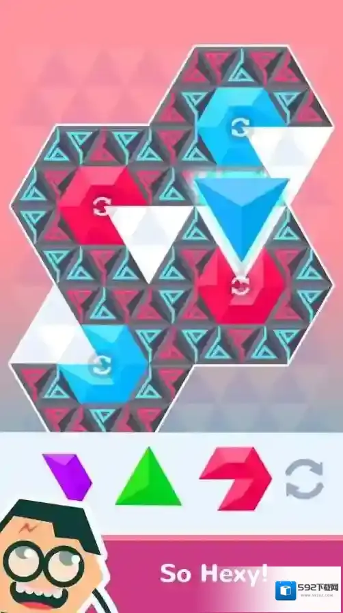 六边形谜题冒险拼接