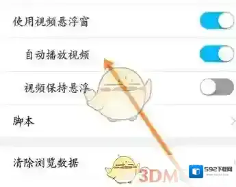 私密浏览器关闭自动播放