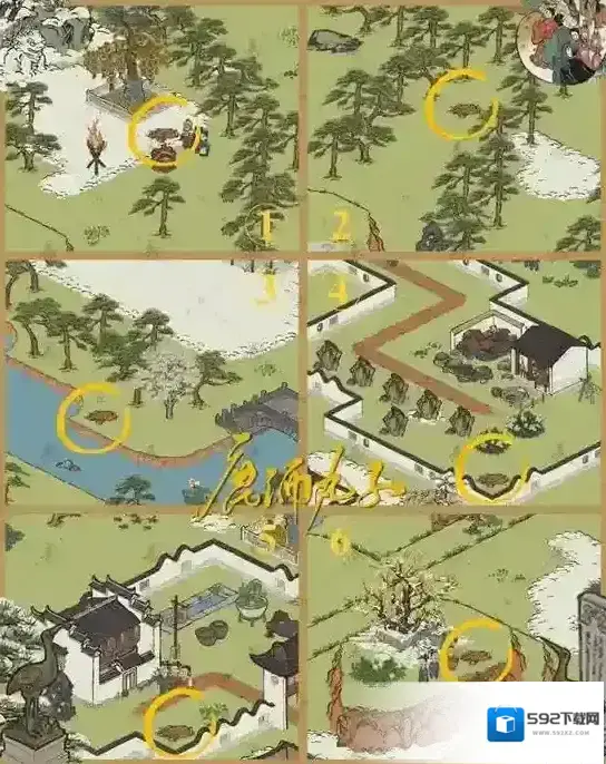 江南百景图钥匙